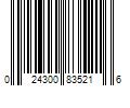 Barcode Image for UPC code 024300835216