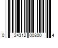 Barcode Image for UPC code 024312008004