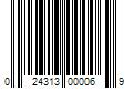 Barcode Image for UPC code 024313000069