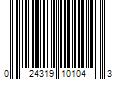 Barcode Image for UPC code 024319101043