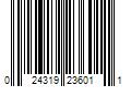 Barcode Image for UPC code 024319236011