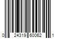 Barcode Image for UPC code 024319600621