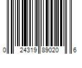 Barcode Image for UPC code 024319890206