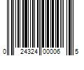 Barcode Image for UPC code 024324000065