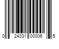 Barcode Image for UPC code 024331000065