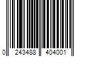 Barcode Image for UPC code 0243488404001