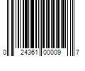 Barcode Image for UPC code 024361000097