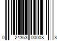 Barcode Image for UPC code 024363000088