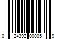 Barcode Image for UPC code 024392000059