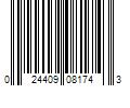 Barcode Image for UPC code 024409081743