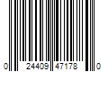 Barcode Image for UPC code 024409471780