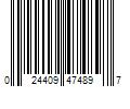 Barcode Image for UPC code 024409474897