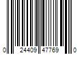 Barcode Image for UPC code 024409477690