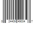 Barcode Image for UPC code 024409490347