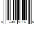 Barcode Image for UPC code 024409981968