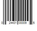 Barcode Image for UPC code 024431000095