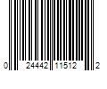 Barcode Image for UPC code 024442115122