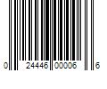 Barcode Image for UPC code 024446000066