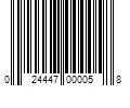 Barcode Image for UPC code 024447000058