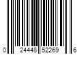 Barcode Image for UPC code 024448522696