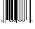 Barcode Image for UPC code 024456000063