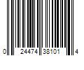 Barcode Image for UPC code 024474381014