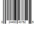 Barcode Image for UPC code 024493437525