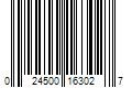 Barcode Image for UPC code 024500163027