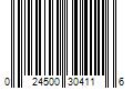 Barcode Image for UPC code 024500304116