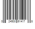 Barcode Image for UPC code 024500614178