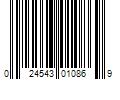 Barcode Image for UPC code 024543010869