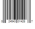 Barcode Image for UPC code 024543014287