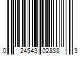 Barcode Image for UPC code 024543028383