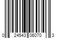 Barcode Image for UPC code 024543060703