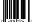 Barcode Image for UPC code 024543070023