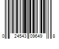 Barcode Image for UPC code 024543096498