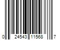 Barcode Image for UPC code 024543115687