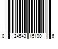 Barcode Image for UPC code 024543151906