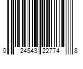 Barcode Image for UPC code 024543227748