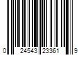 Barcode Image for UPC code 024543233619