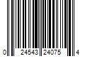 Barcode Image for UPC code 024543240754