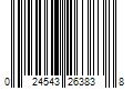 Barcode Image for UPC code 024543263838