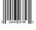 Barcode Image for UPC code 024543267560