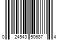 Barcode Image for UPC code 024543506874