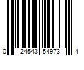 Barcode Image for UPC code 024543549734