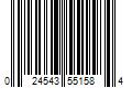 Barcode Image for UPC code 024543551584