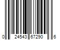 Barcode Image for UPC code 024543672906