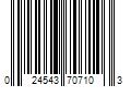 Barcode Image for UPC code 024543707103