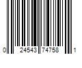 Barcode Image for UPC code 024543747581