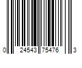 Barcode Image for UPC code 024543754763